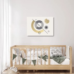 Obraz na szkle - Kształty geometryczne N⁰2 (70x50 cm)