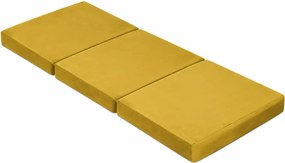 Materac 180/60 + Torba składany turystyczny tkanina Welur : Kolor tkaniny - VELVET - MG15, Rozmiar - 180/60/15, Typ tkaniny - Velvet