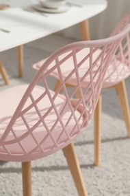 Zestaw 4 krzese Mima