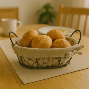 Koszyk na chleb, pieczywo, owoce COUNTRY STYLE, 26x17x9 cm, ZELLER