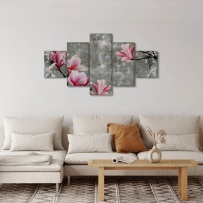 Obraz z kwiatami (125x70 cm)