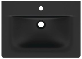 Ceramiczna umywalka w kolorze matowej czerni 64x46 cm Silk Black – Ideal Standard