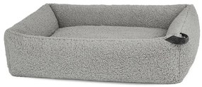 Szare legowisko dla psów z materiału bouclé 65x80 cm Senso Pebble S/M – MiaCara