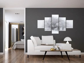 Obraz - Biała zima (125x70 cm)