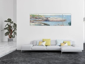 Obraz - Childe Hassam, Poppies,  Isles of Shoals, reprodukcje (170x50 cm)