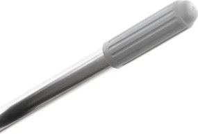 Zestaw ogrodowy 2 x leżak z czarną tkaniną - składany