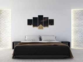 Obraz - Luwr w nocy (125x70 cm)