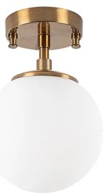 Lampa wisząca Atmaca - 10220, brązowa/biała