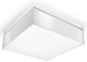 Elegancki kwadratowy plafon E796-Retos - biały