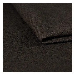 Ciemnobrązowy sztruksowy szezlong Lord – Ropez