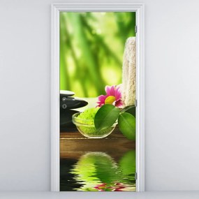 Fototapeta na drzwi - Narzędzia do masażu (95x205cm)