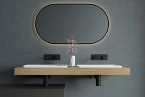 Umywalka do zabudowy PB2129Odlew mineralny - Biały mat - 53 x 32 x 10,5 cm