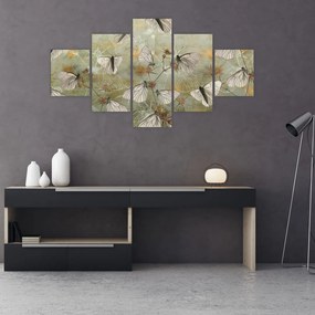 Obraz - Vintage motyle (125x70 cm)