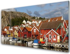 Panel nad blat kuchenny Panorama Nocnej Metropolii