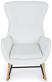 Fotel bujany WT2, biały