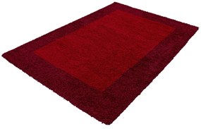 Dywan shaggy Life czerwony 200 cm x 290 cm