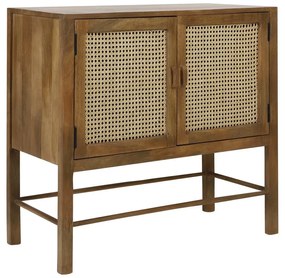 Brązowa komoda z drewna mango 88x84 cm Nipas – Light &amp; Living