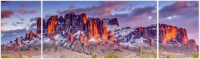 Obraz - Góry w Arizonie (170x50 cm)