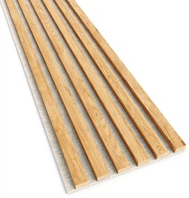 Akustyczne panele lamelowe 2 szt. dąb naturalny H5-H79