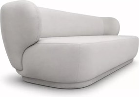Sofa 3-osobowa Tycjana III - elegancka sofa z zaokrąglonym oparciem i tkaniną do wyboru