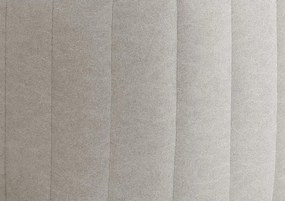 Pufa LAREN w kolorze ecru w tkaninie CASTEL 04