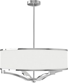 Open Design OR84801 - Żyrandol na pręcie GERDO 4xE27/12W/230V chrom połysk/biały