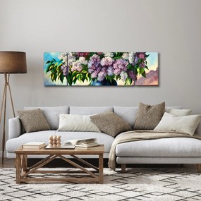 Obraz - Bukiet bzu (170x50 cm)