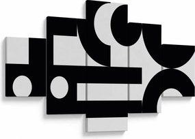 Obraz - Abstrakcja geometryczna N⁰3 (125x70 cm)