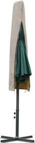 Outsunny Pokrowiec na parasol ogrodowy, odporny na wiatr, khaki, Ø57x160cm | Aosom PL