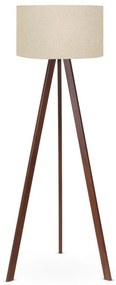 Lampa stojąca AYD 1xE27/60W/230V beżowo-brązowa