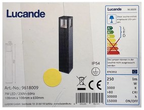 Lucande - Lampa zewnętrzna NICOLA LED/7W/230V IP54