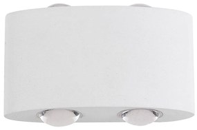 ITALUX PL-261W - LED Kinkiet zewnętrzny GILBERTO 2xLED/2W/230V IP54