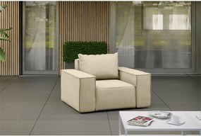 Fotel ogrodowy SONNE, tkanina Artykuł, Beżowy