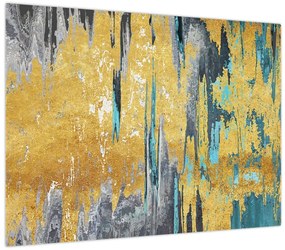 Obraz - Złoty wzór (70x50 cm)