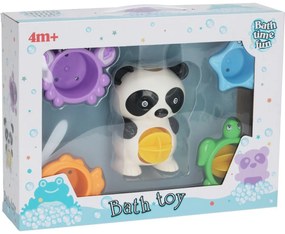 Zestaw zabawek do kąpieli Panda, 5 sztuk, od 4miesięcy