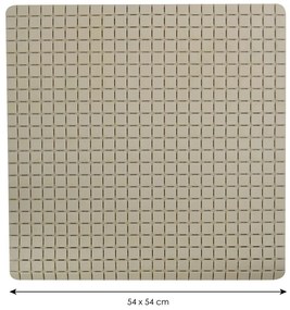 Mata antypoślizgowa pod prysznic 54x54 cm Quadro Premium – MSV