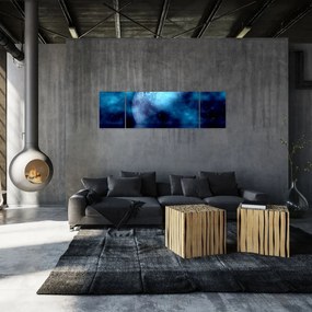 Obraz księżyca nad morzem (170x50 cm)