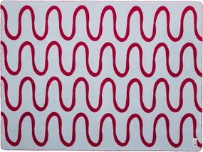 Czerwony koc 150x200 cm Swirl – noo.ma