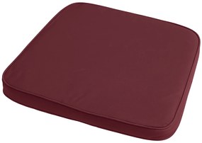 Poduszka na krzesło ogrodowe VIREON 44x45 cm, bordowy