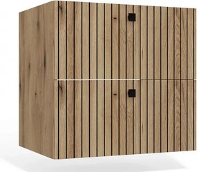 Wisząca szafka 60 cm dąb evoke N2-B09