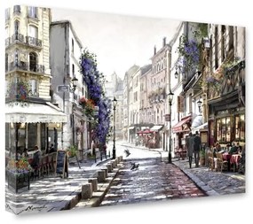 Obraz Styler Canvas Watercolor Paris II, 60x80 cm