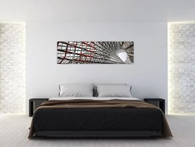 Obraz żelaznej konstrukcji (170x50 cm)