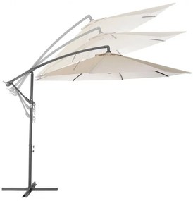 Ogrodowy składany parasol przeciwsłoneczny SOLIMARE 300 cm, niebieski