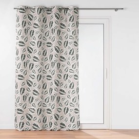 Czarno-beżowa zasłona 140x260 cm Alma – douceur d'intérieur