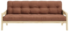 Sofa wielofunkcyjna Karup Design Grab Natural Clear/Clay Brown