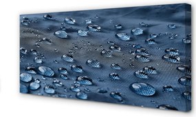 Fotoobraz na płótnie Mikroświat Kropli Wody
