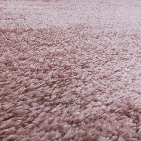 Różowy okrągły dywan ø 200 cm Fluffy – Ayyildiz Carpets