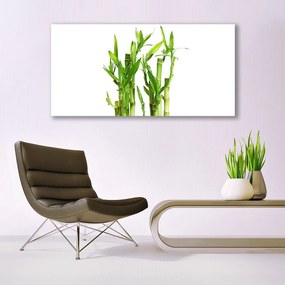 Zdjęcie na płótnie Bambus w Kwiatowym Towarzystwie