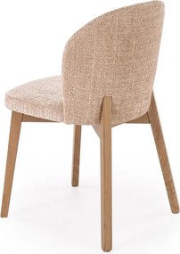 Krzesło do jadalni na drewnianych nogach Basso Halmar