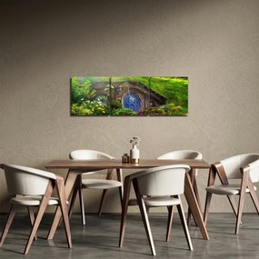 Obraz - Hobbit (z zegarem) (90x30 cm)